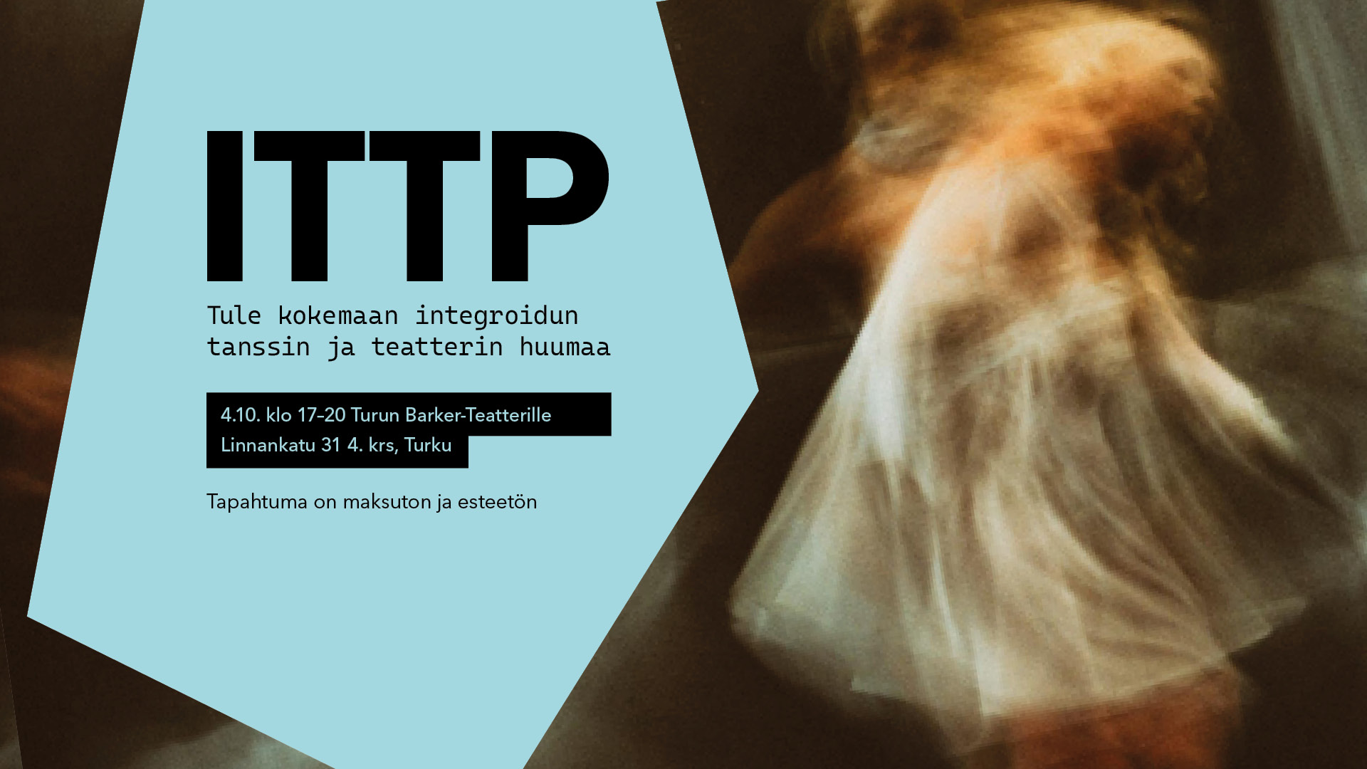 Read more about the article Tule kokemaan integroidun tanssin ja teatterin huumaa!
